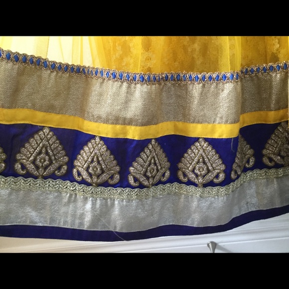 Kids Indian Party Dress - Picture 3 of 4